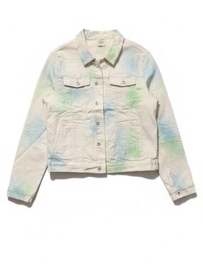 KDNK Tie-Dye Denim Jacket – XL